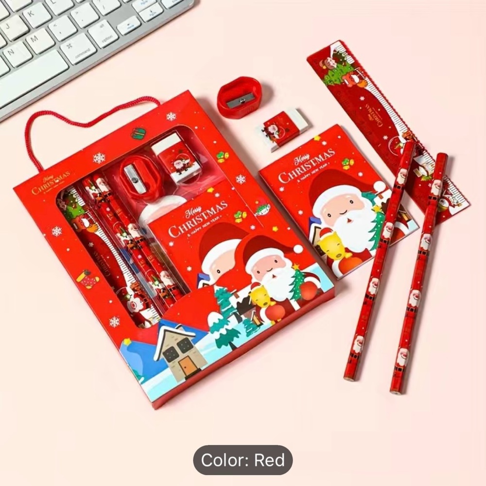 Set of 12 Christmas Gift Boxed Stationery Gift school Student Prizes return gift